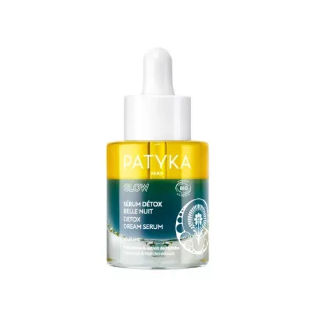Patyka Glow Sérum Détox Belle Nuit Bio 30ml - Univers Pharmacie