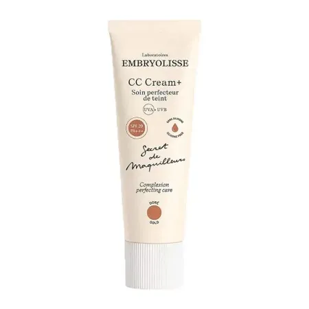 Embryolisse CC Cream+ Soin Perfecteur de Teint Doré SPF20+++ 30ml - Univers Pharmacie