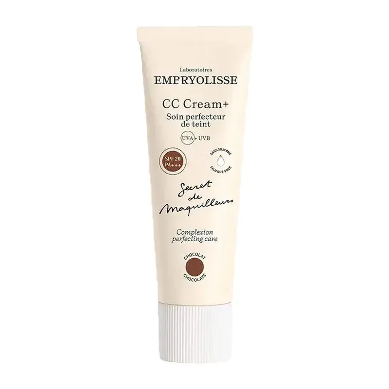 Embryolisse CC Cream+ Soin Perfecteur de Teint Chocolat SPF20+++ 30ml - Univers Pharmacie