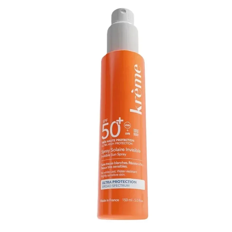 Krème Spray Solaire Invisible SPF50+ 150ml - Univers Pharmacie