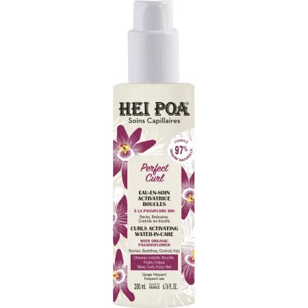 Hei Poa Perfect Curl Eau-en-Soin Activatrice Boucles 200ml - Univers Pharmacie