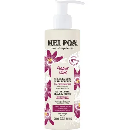 Hei Poa Perfect Curl Crème-en-Soin Nutri Boucles 250ml - Univers Pharmacie