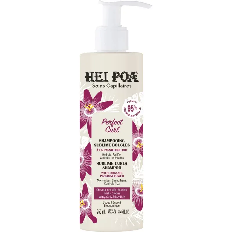 Hei Poa Perfect Curl Shampooing Sublime Boucles 250ml - Univers Pharmacie