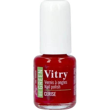 Vitry Vernis à Ongles Be Green Cerise 5ml - Univers Pharmacie