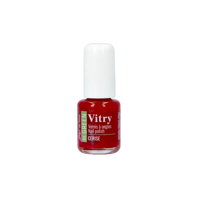 Vitry Vernis à Ongles Be Green Cerise 5ml - Univers Pharmacie