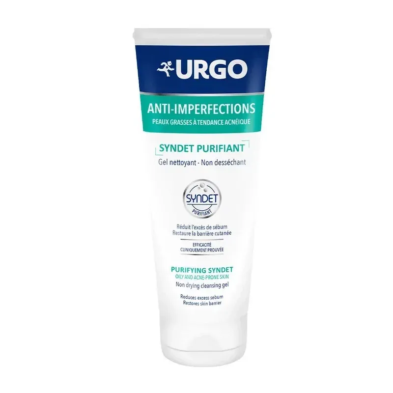 Urgo Anti-imperfections Syndet Purifiant Gel Nettoyant 200ml - Univers Pharmacie