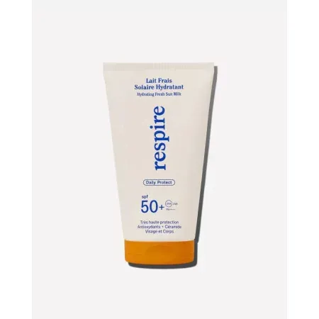 Respire Lait Frais Solaire Hydratant SPF50+ PA++++ 150ml - Univers Pharmacie