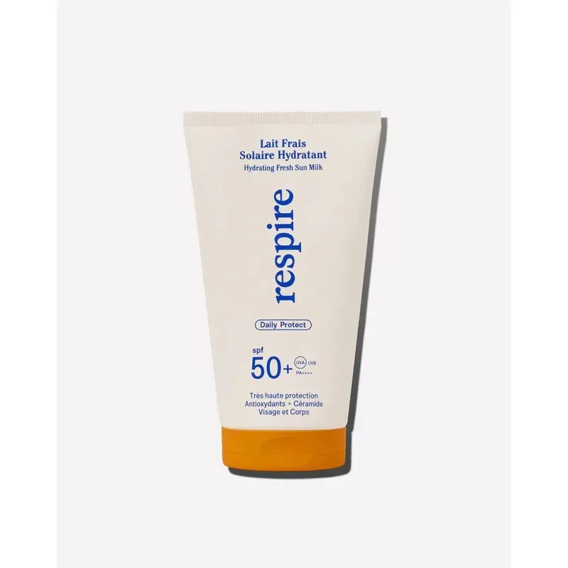 Respire Lait Frais Solaire Hydratant SPF50+ PA++++ 150ml - Univers Pharmacie