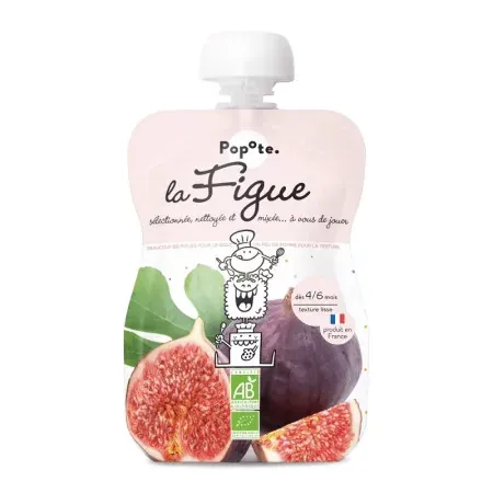 Popote La Figue Compote 120g - Univers Pharmacie