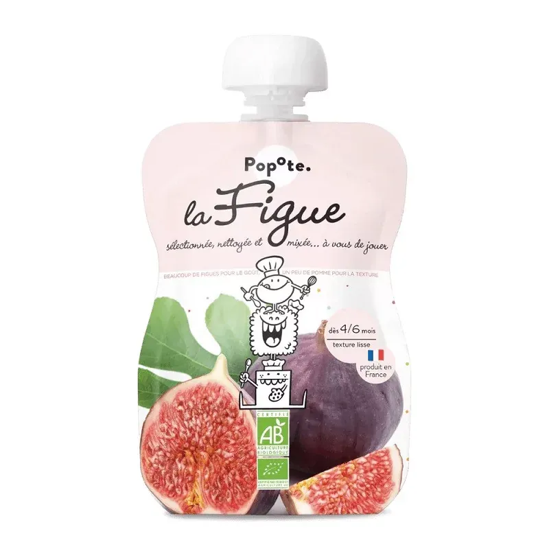 Popote La Figue Compote 120g - Univers Pharmacie