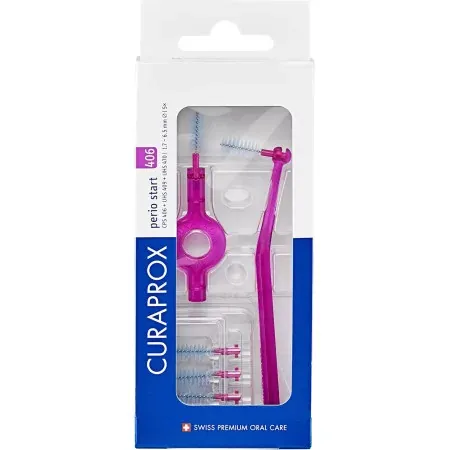 Curaprox Perio Start 406 Brossettes Interdentaires - Univers Pharmacie