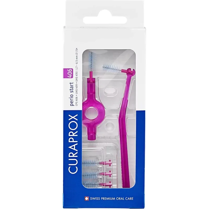 Curaprox Perio Start 406 Brossettes Interdentaires - Univers Pharmacie