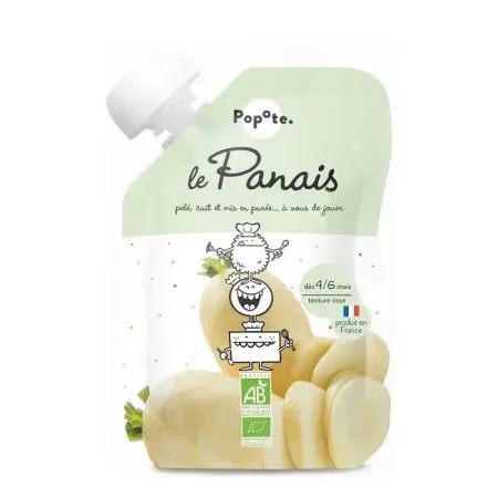 Popote Le Panais Bio Purée 120g - Univers Pharmacie