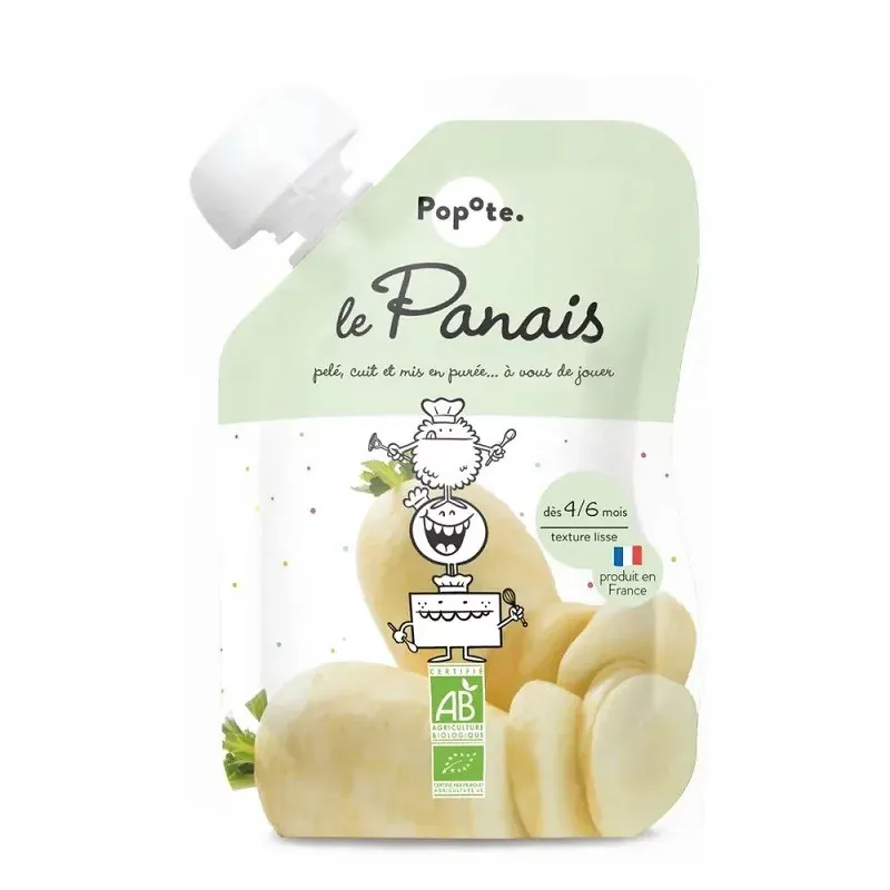 Popote Le Panais Bio Purée 120g - Univers Pharmacie