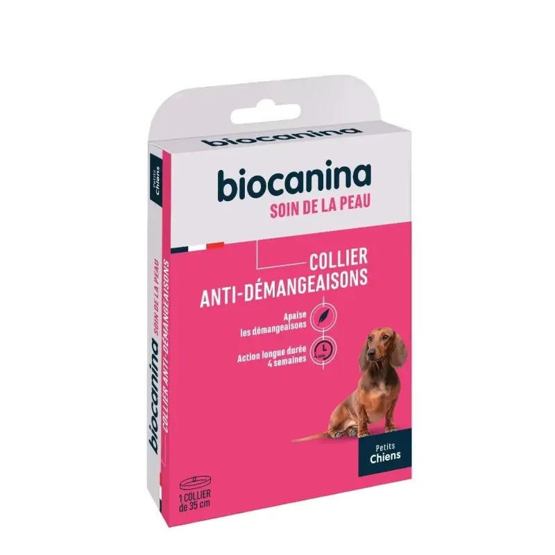 Biocanina Collier Anti-démangeaisons Petits Chiens - Univers Pharmacie