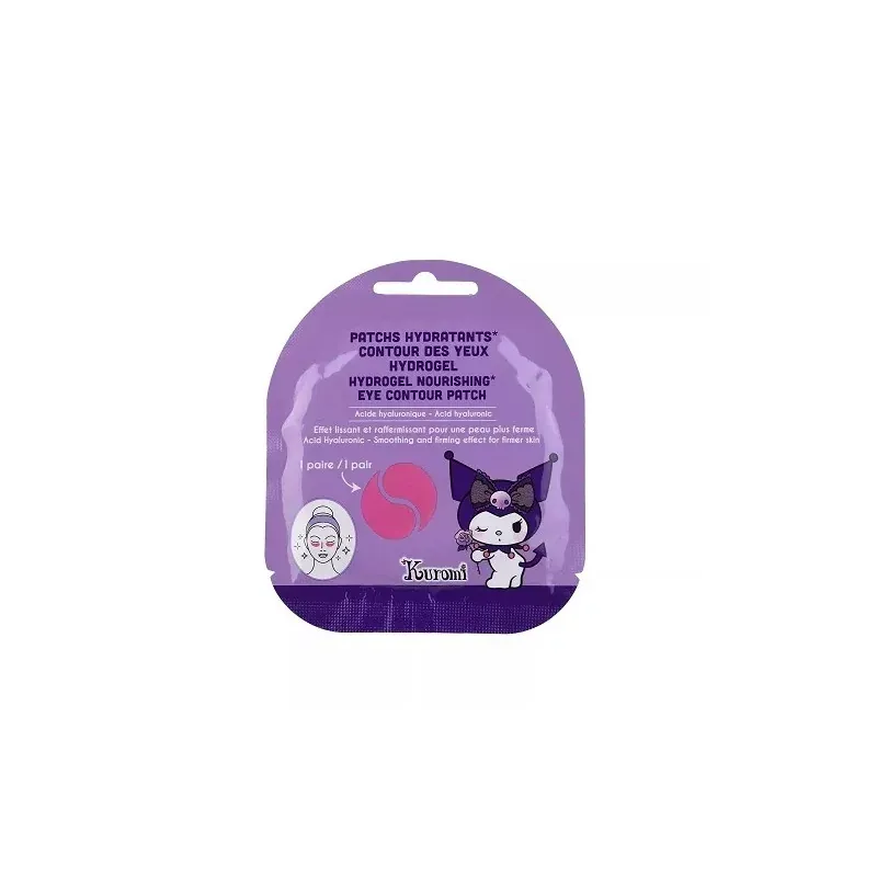 Take Care Patchs Hydratants Contour des Yeux Hydrogel Kuromi 1 paire -