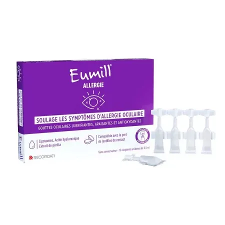 Eumill Allergie Flacon 10 unidoses - Univers Pharmacie