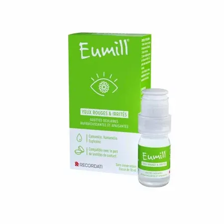 Eumill Yeux Rouges et Irritées Flacon 10ml - Univers Pharmacie