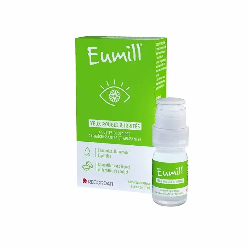 Eumill Yeux Rouges et Irritées Flacon 10ml - Univers Pharmacie