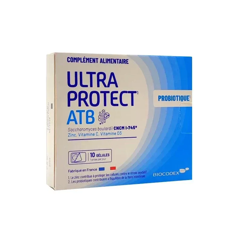 Ultra Protect ATB Probiotique 10 gélules - Univers Pharmacie