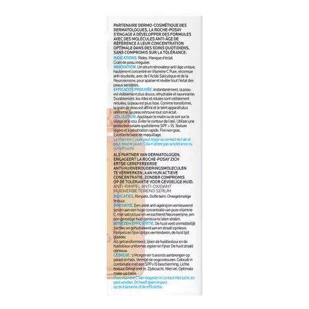 La Roche Posay Pure Vitamin C12 Sérum 30ml - Côté de la boite