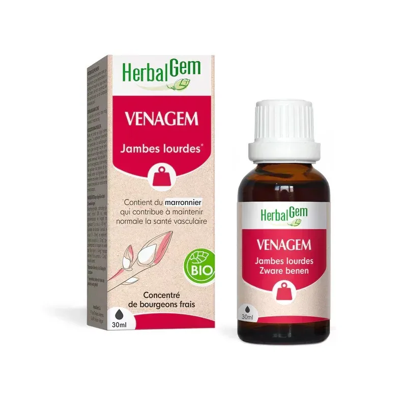 HerbalGem Venagem Bio 30ml - Univers Pharmacie
