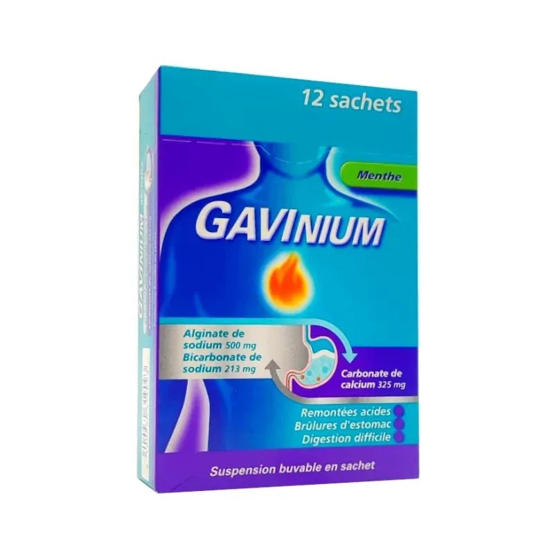 Gavinium 12 sachets - Univers Pharmacie