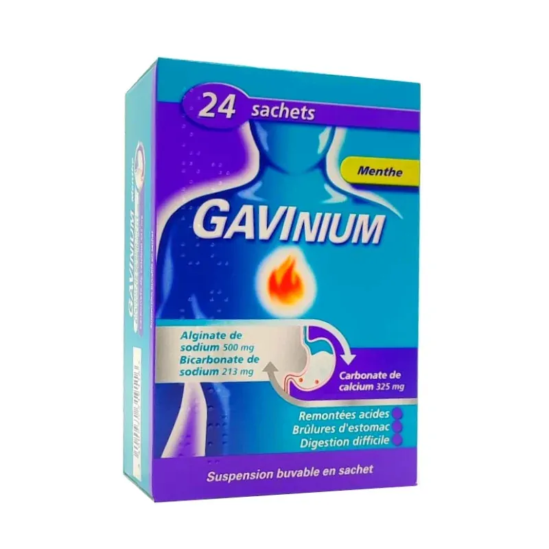 Gavinium 24 sachets - Univers Pharmacie