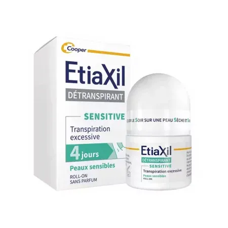 Etiaxil Détranspirant Aisselles Peaux Sensibles 2X15ml - Unitaire