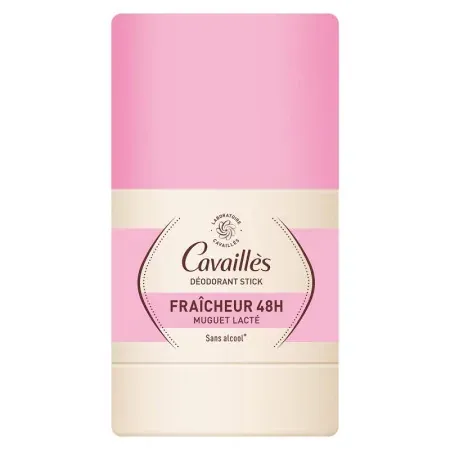 Cavaillès Déodorant Stick Fraîcheur 48h Muguet Lacté 50ml - Univers Pharmacie