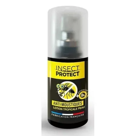 Insect Protect Anti-moustiques Lotion Tropicale Peau Spray 30ml - Univers Pharmacie