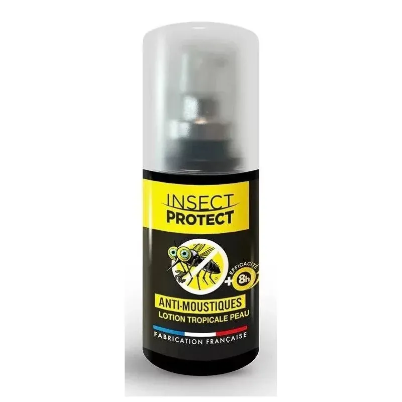 Insect Protect Anti-moustiques Lotion Tropicale Peau Spray 30ml - Univers Pharmacie