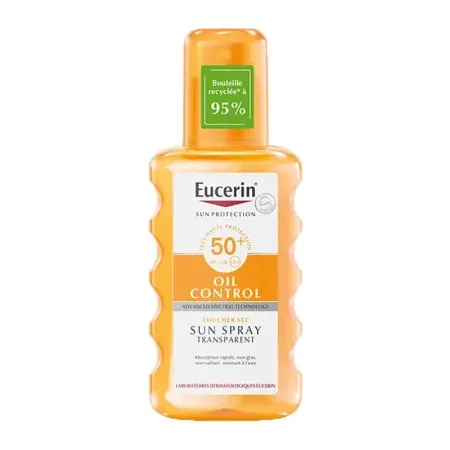 Eucerin Sensitive Protect Sun Spray Transparent SPF50 200ml - Univers Pharmacie