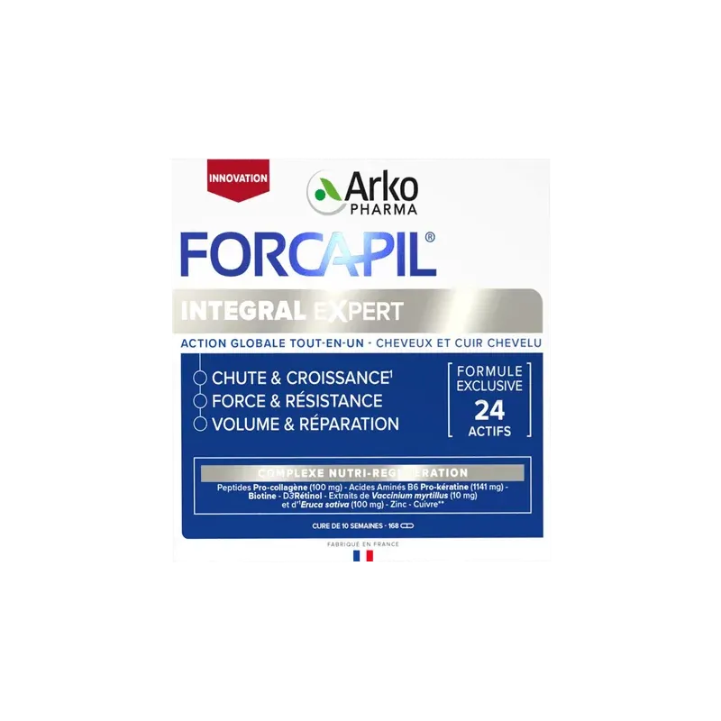 Arkopharma Forcapil Integral Expert 168 gélules - Univers Pharmacie