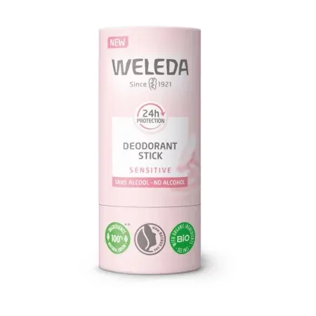 Weleda Déodorant Stick Bio Sensitive 50g - Univers Pharmacie