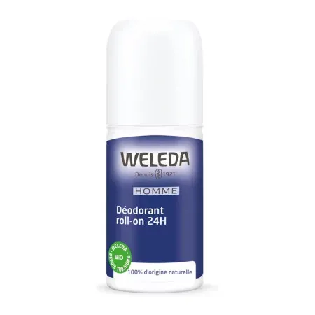 Déodorant Roll-on Homme 24H Weleda 50ml - Univers Pharmacie
