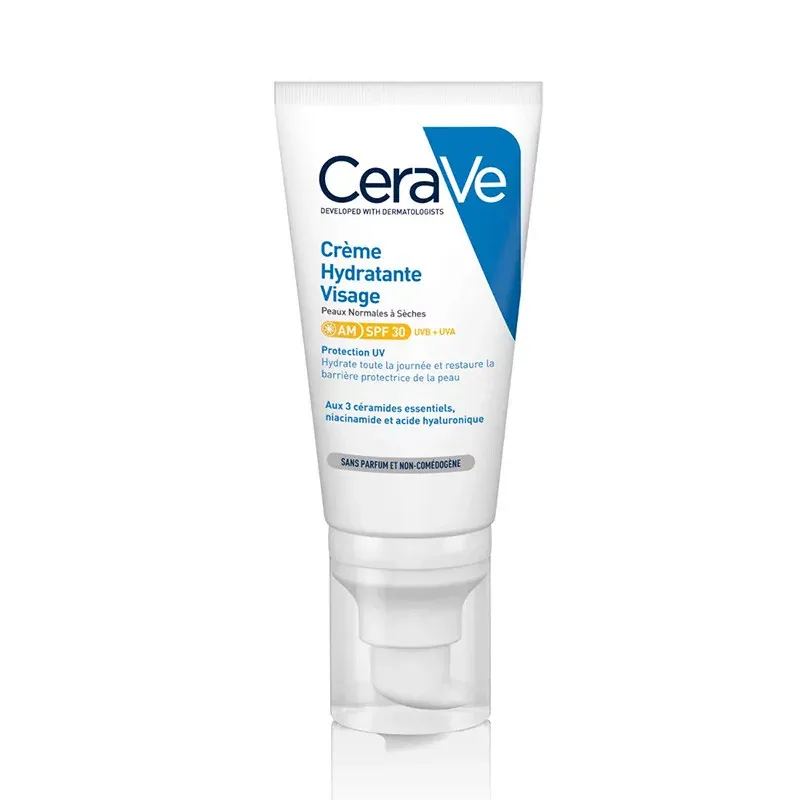 CeraVe Crème Hydratante Visage SPF30 52ml - Univers Pharmacie