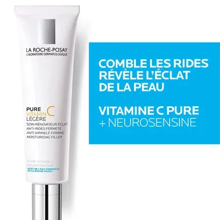 La Roche-Posay Pure Vitamin C Légère Soin Rénovateur 40ml - Actions et bienfaits