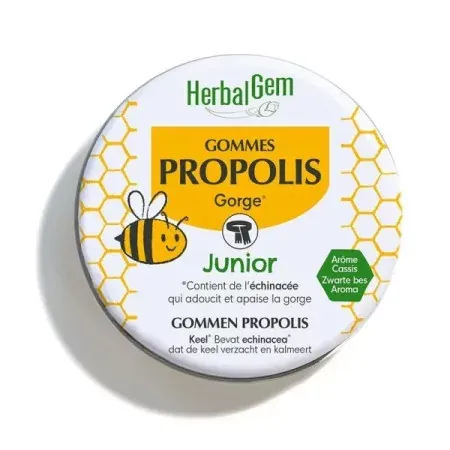 HerbalGem Gommes Propolis Gorge Junior Bio 45g