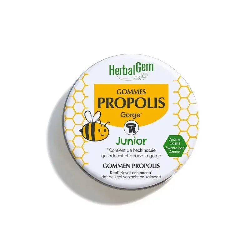 HerbalGem Gommes Propolis Gorge Junior Bio 45g