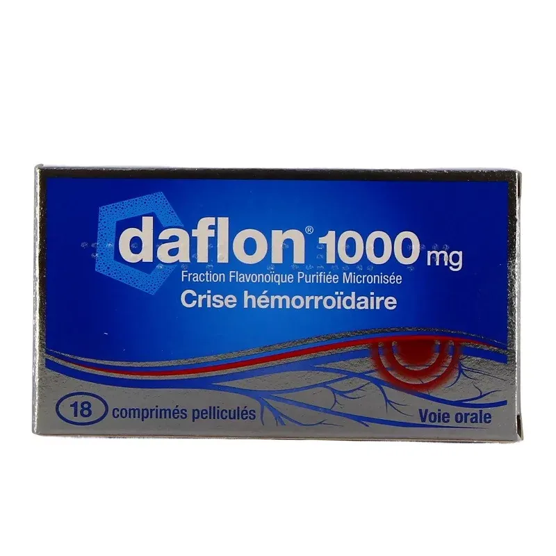 Daflon 1000mg 18 comprimés - Univers Pharmacie