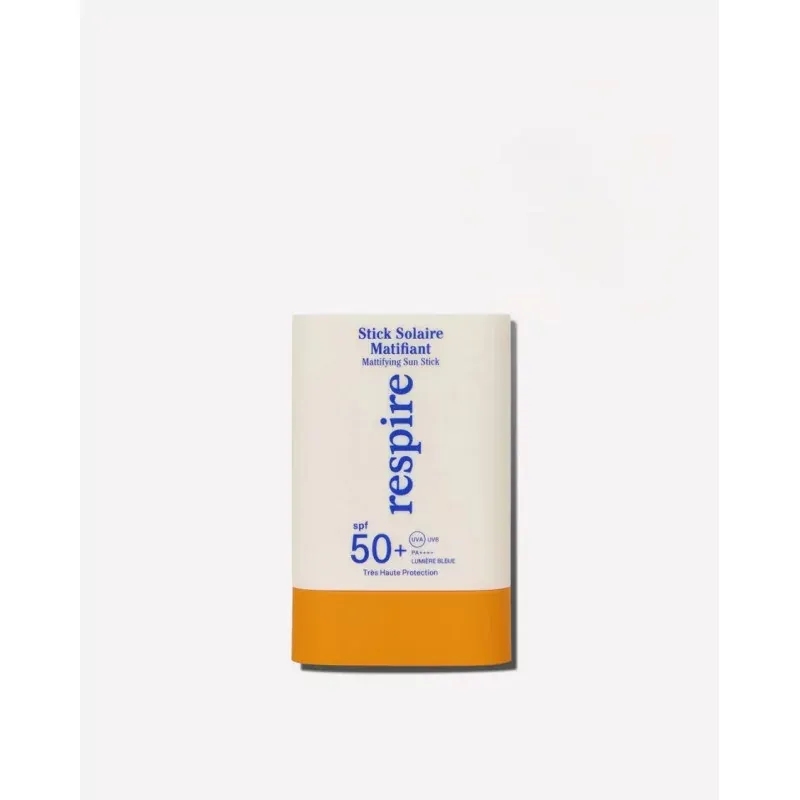Respire Stick Solaire Matifiant SPF50+ 15g - Univers Pharmacie