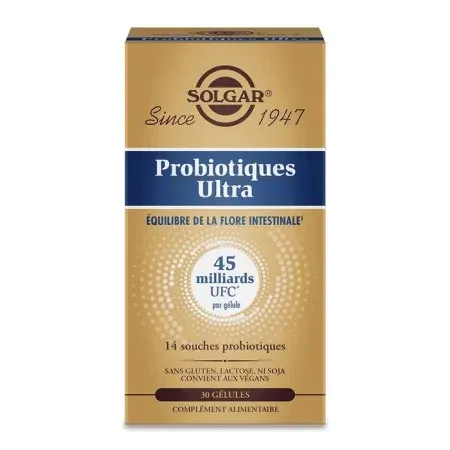 Solgar Probitiques Ultra 30 gélules - Univers Pharmacie