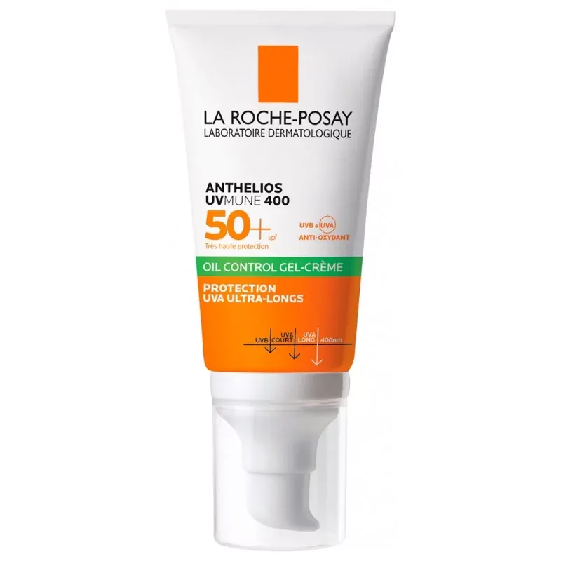 La Roche-Posay Anthelios UVmune 400 Gel-crème Oil Control SPF50+ 50ml - Univers Pharmacie