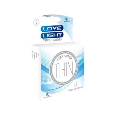 Love Light Xtra Super Thin Préservatif X3 - Univers Pharmacie