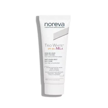 Noreva Trio White Méla SPF50+ Soin de Jour Anti-taches 40ml - Univers Pharmacie