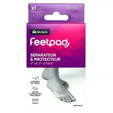 Orliman Feetpad Séparateur & Protecteur 4e et 5e Orteils - Univers Pharmacie