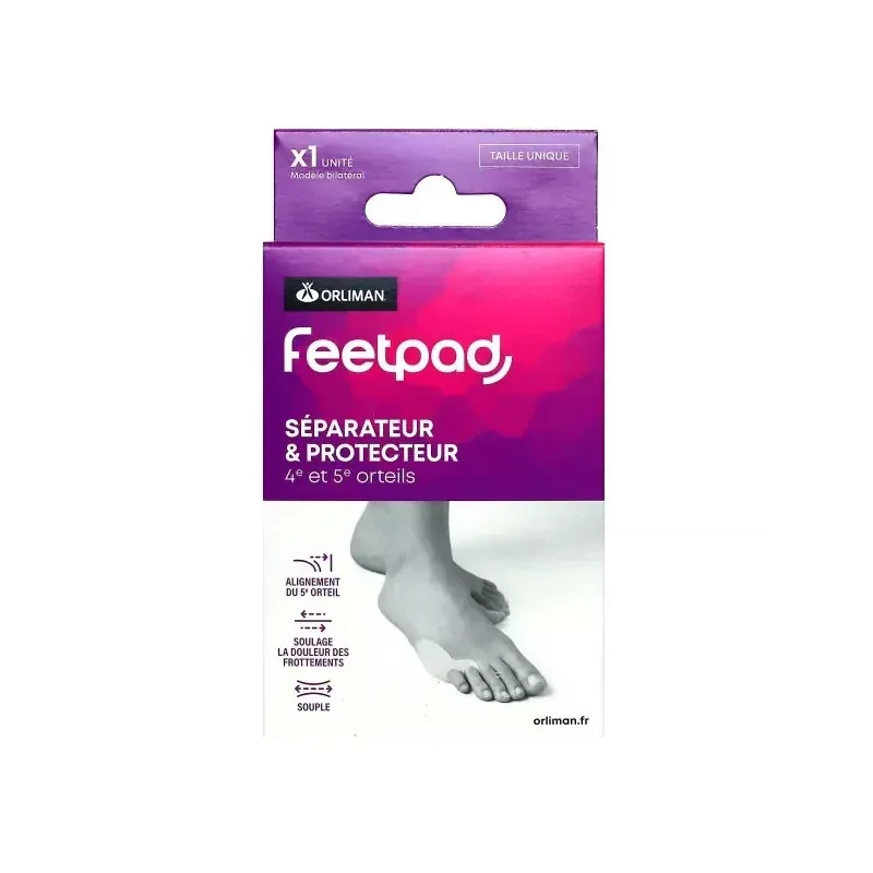 Orliman Feetpad Séparateur & Protecteur 4e et 5e Orteils - Univers Pharmacie