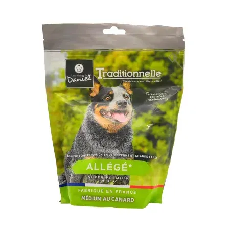 Les Recettes de Daniel Traditionnelle Croquettes Allégées Médium Canard 400g - Univers Pharmacie