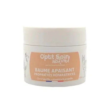 O'ptit Soin Naturel Baume Apaisant Propriétés Réparatrices 50ml - Univers Pharmacie
